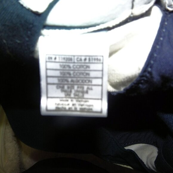 NFL Seatle Seahawks Blue Adjustable Baseball Hat Cap O/S - Picture 7 of 7